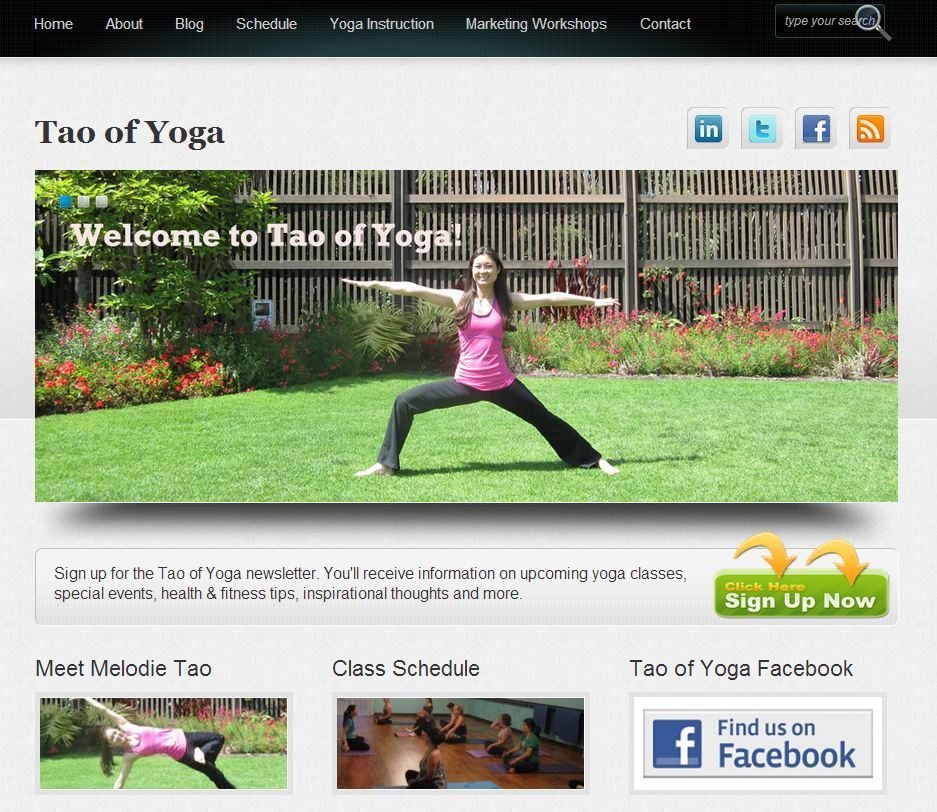 Tao of Yoga website