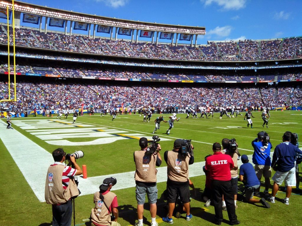 Chargers vs Jacksonville Field View
