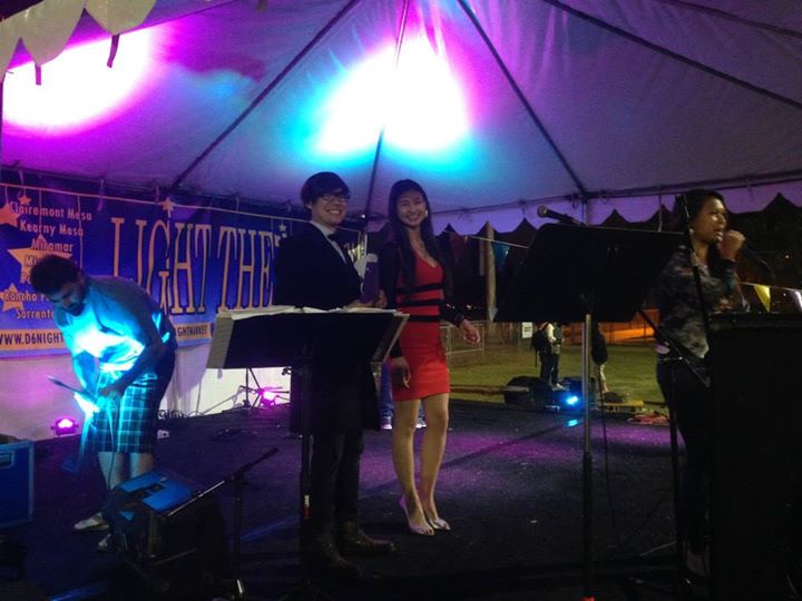 Light the Night Emcee Melodie Tao from Asian Voices 